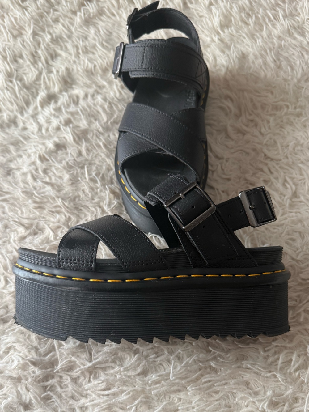 Dr. Martens Voss II quad platform sandals - Picture 4 of 7